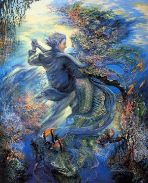  fantastischen Malerei - JW für die Liebe ein Meerjungfrau Fantastischen